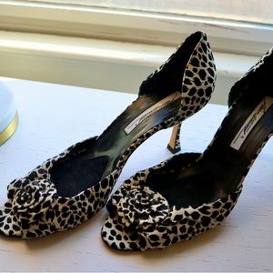 Brian Atwood Funky B&W Heels